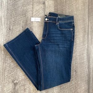 White house black market the Saint Honore jean collection boot cut womens sz 12s